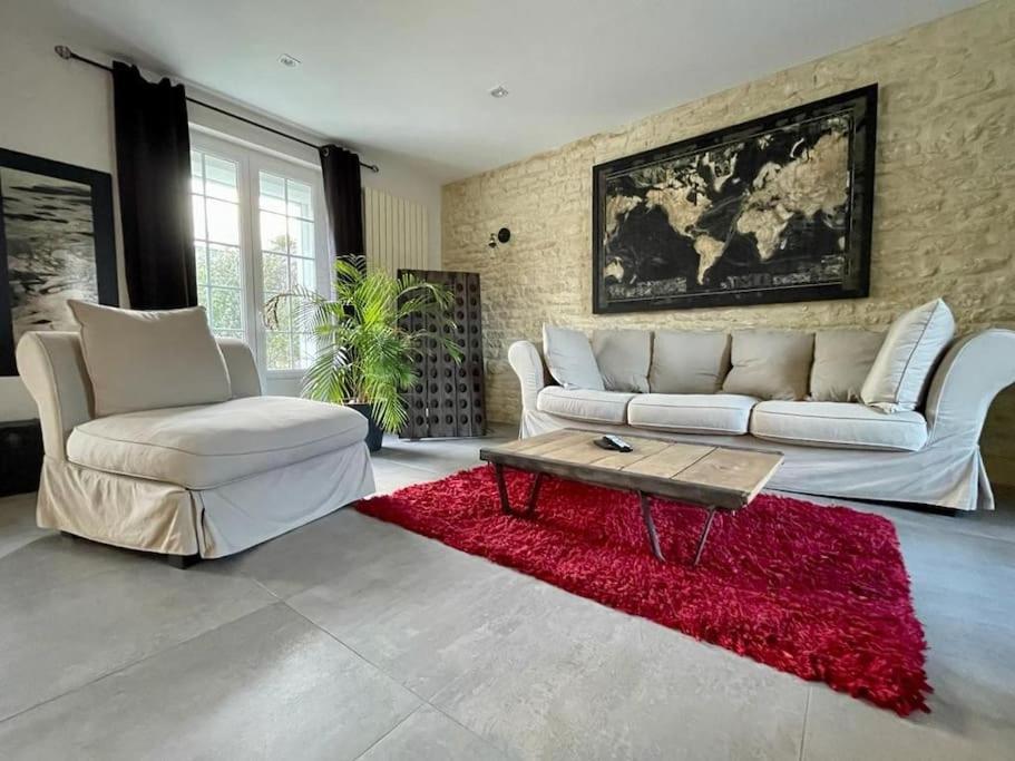 Charmante Maison De 110M2 Situee A Luc A 800 M De La Mer Luc-sur-Mer Bagian luar foto